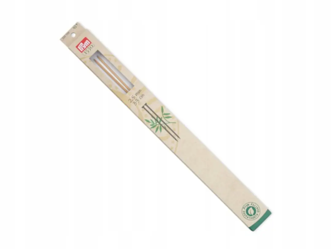 Prym Bamboe Breinaalden Recht 2.5mm 33cm
