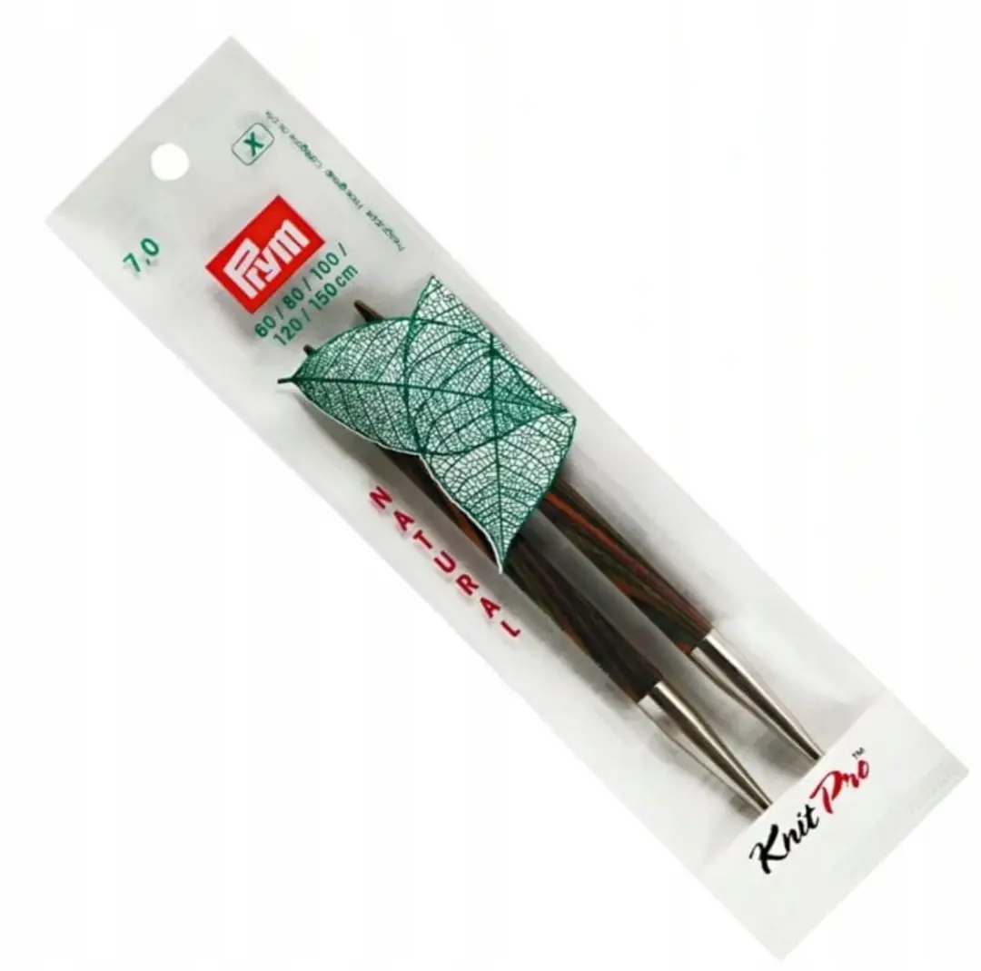 Prym Breinaalden Natuurlijk Hout Maat 7