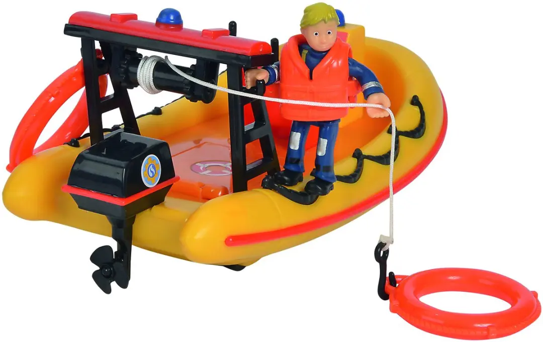 Simba Brandweerman Sam Neptune Boot - Speelgoedvoertuig - afbeelding 5 van 6