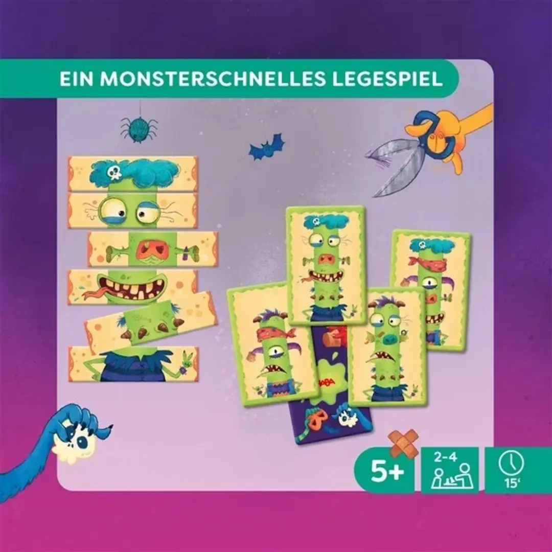 Haba Monster Max Reactiespel - 2-4 spelers - afbeelding 2 van 2
