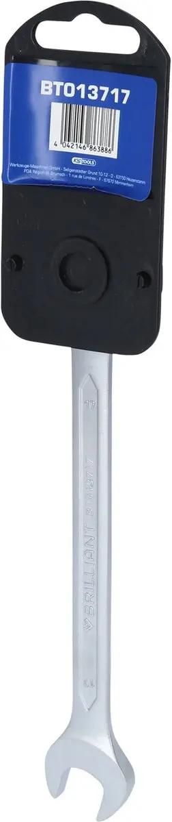 Brilliant Tools BT013717 Ratelringsteeksleutel 17mm - afbeelding 2 van 4
