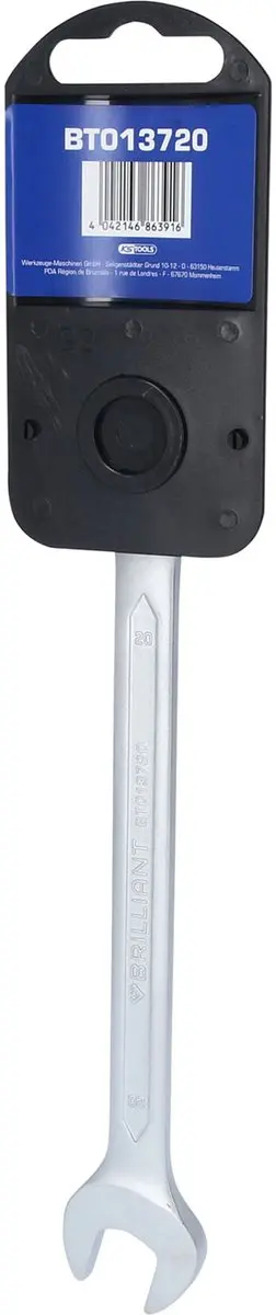 Brilliant Tools BT013720 Ringsleutel 20mm - afbeelding 4 van 4