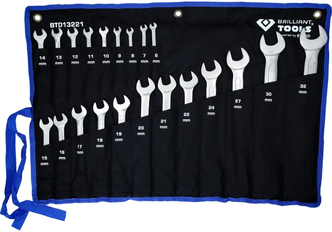 Brilliant Tools BT013221 Ratelringsteeksleutelset 21-delig - afbeelding 3 van 6