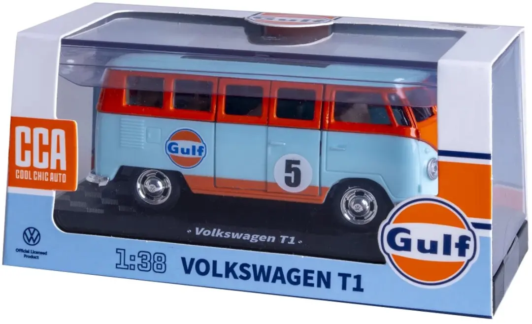 Jamara Volkswagen T1 Diecast 1:38 Lichtblauw - afbeelding 6 van 6