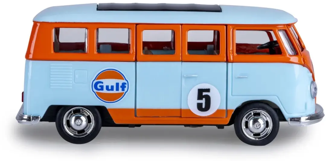 Jamara Volkswagen T1 Diecast 1:38 Lichtblauw - afbeelding 2 van 6