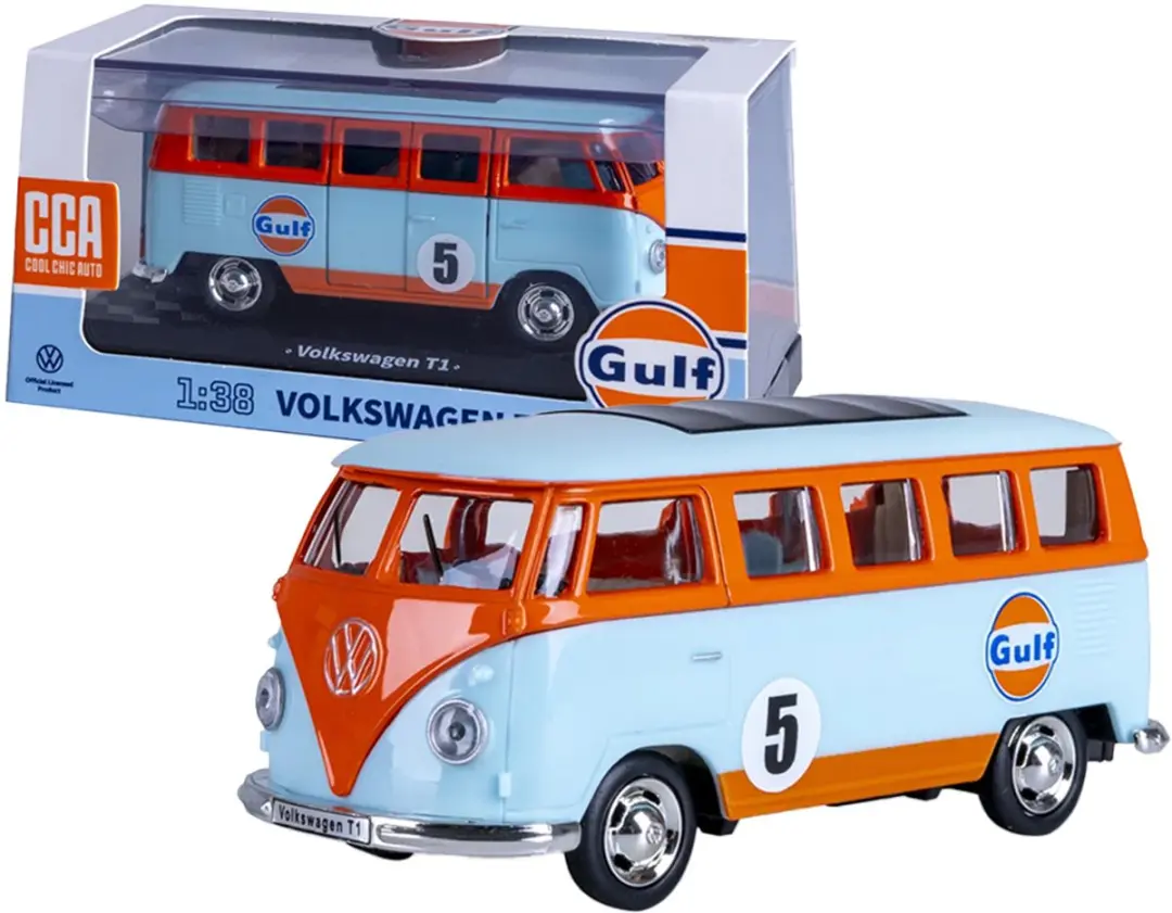 Jamara Volkswagen T1 Diecast 1:38 Lichtblauw