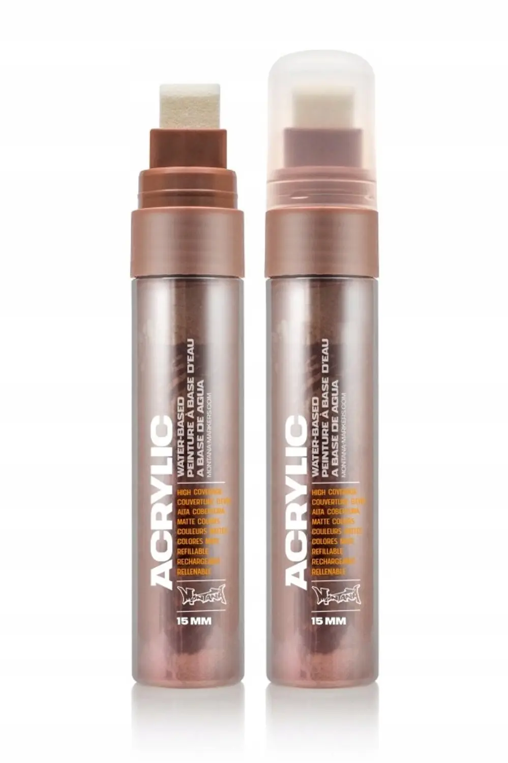 Montana Acryl Marker 15mm Metallic Koper Mat