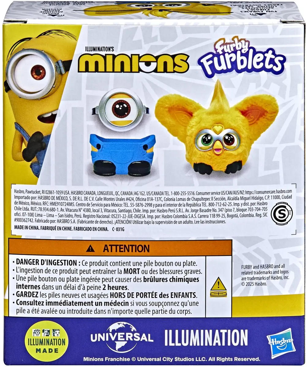 Hasbro Furby Furblets Minions - Meerkleurig - afbeelding 2 van 4