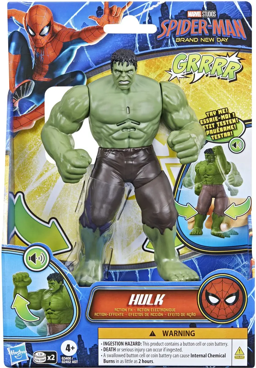 Hasbro Marvel Hulk Action FX Actiefiguur - 15cm - afbeelding 2 van 6