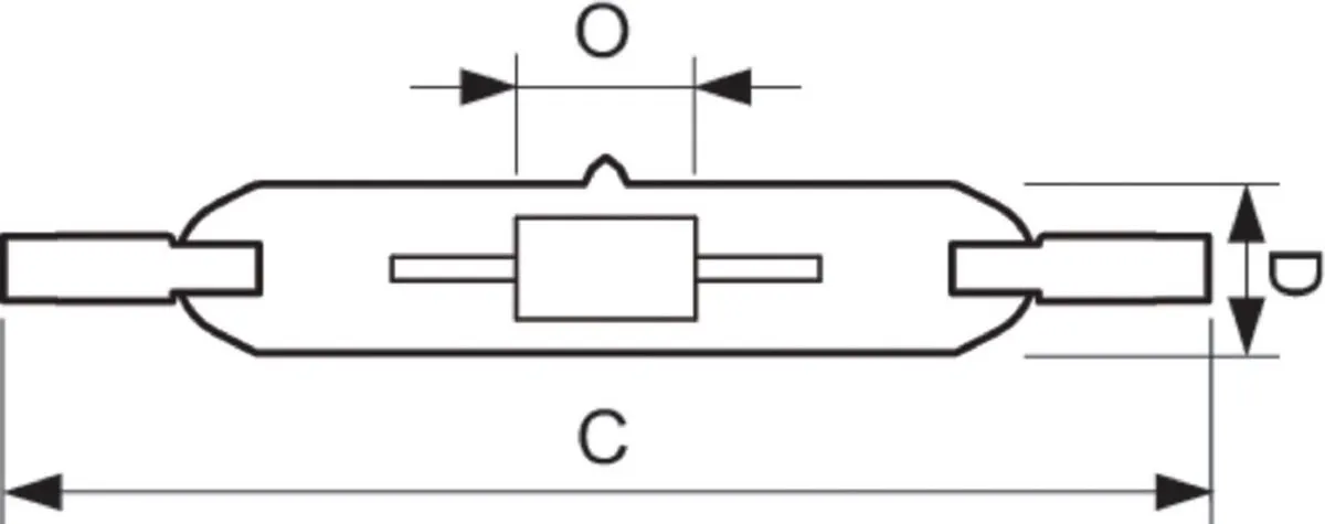 Philips Master Colour Halogeenmetaaldamplamp zonder Reflector - 19782515 - E3996