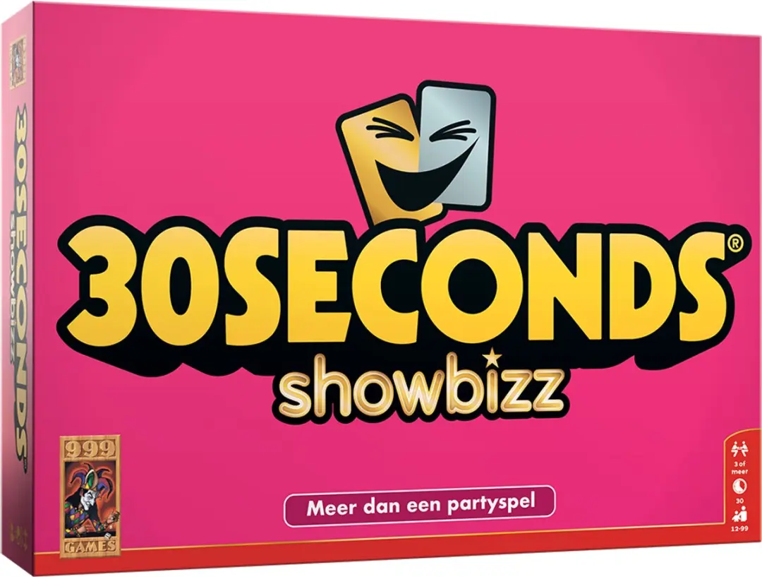 999 Games 30 Seconds Showbizz Partyspel