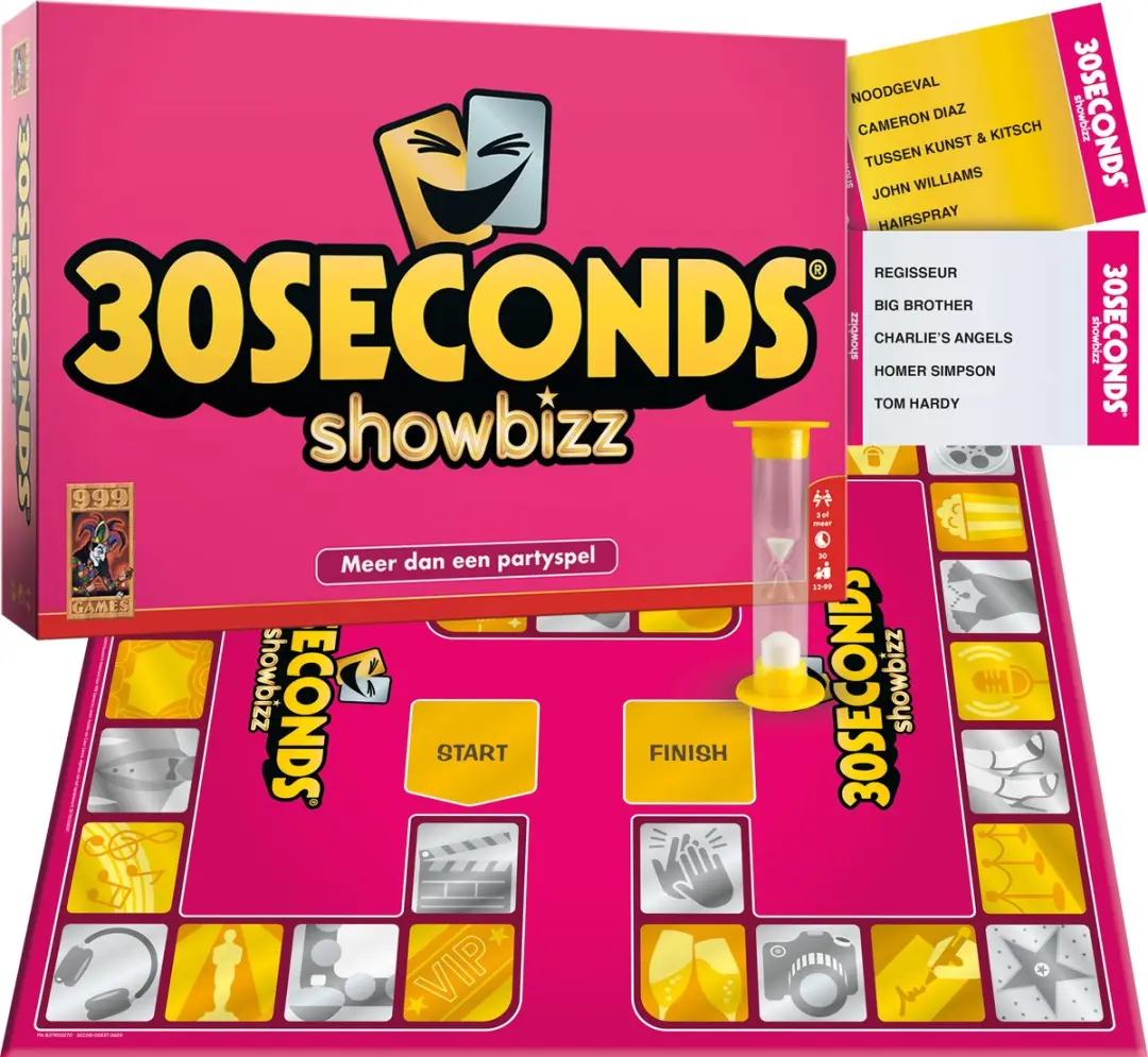 999 Games 30 Seconds Showbizz Partyspel - 240 Kaarten - afbeelding 3 van 3