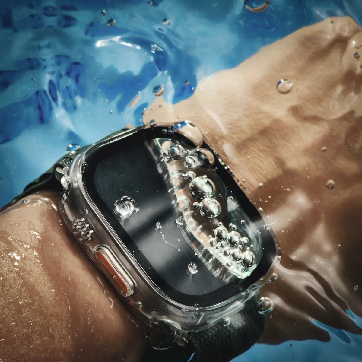 Hama Beschermhoes Apple Watch Ultra 49mm - Transparant