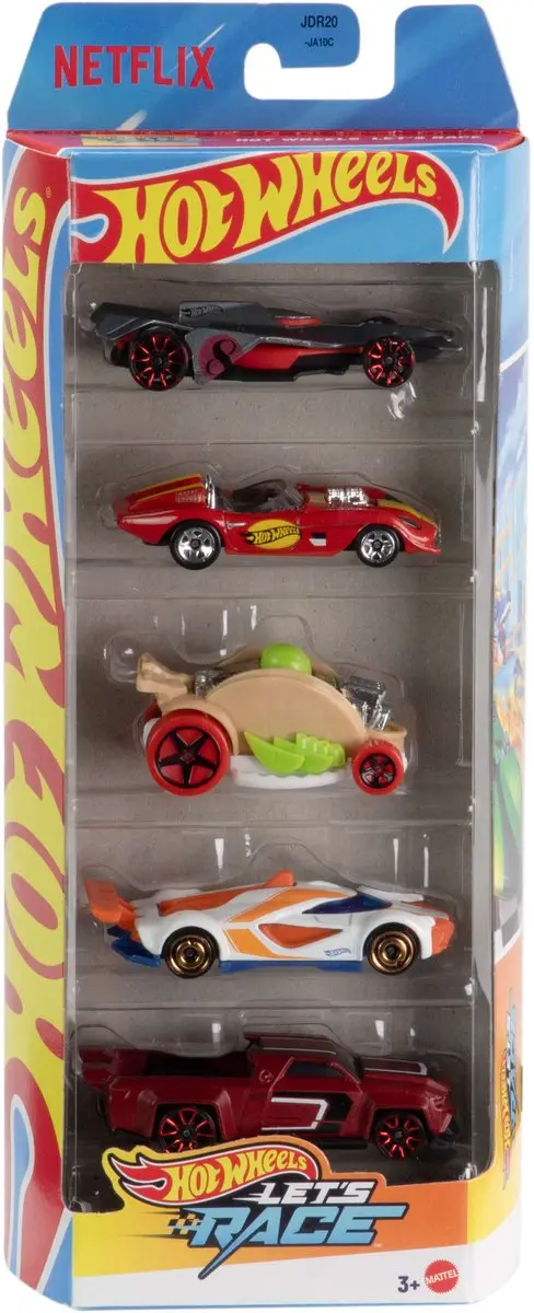 Hot Wheels Let's Race 5-Pack JDR20