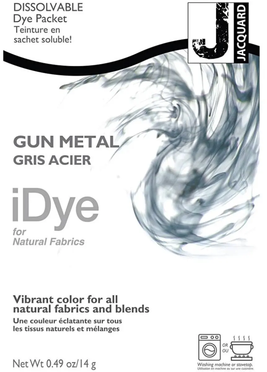 iDye Textielverf Grey Metal