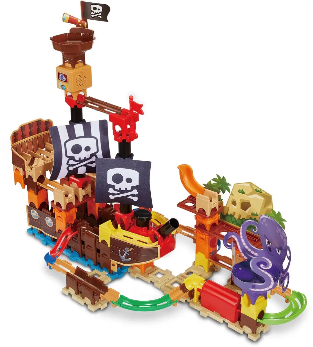 VTech Marble Rush Pirate Adventure Set - 162-delig - afbeelding 6 van 6