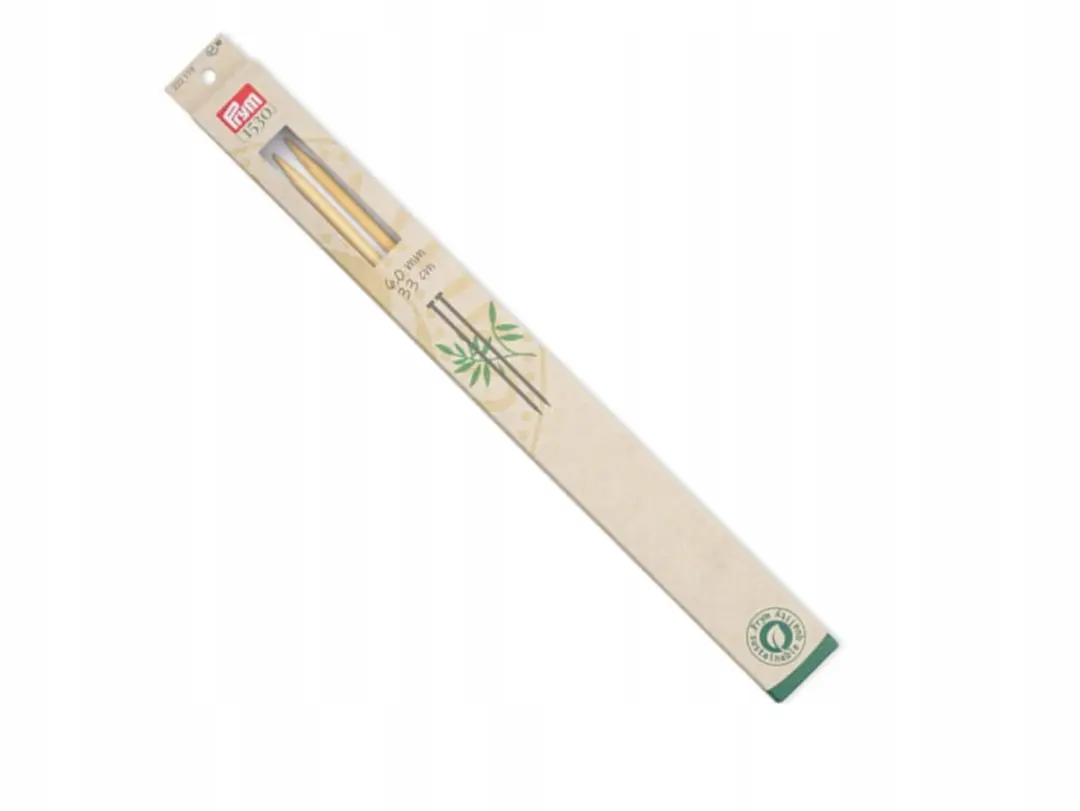 Prym Bamboe Breinaalden Recht 6.0mm 33cm