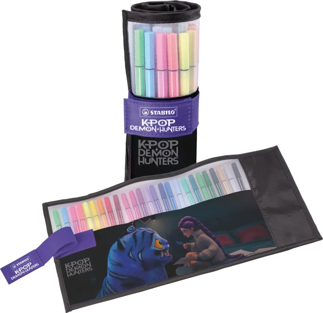 STABILO x KPop Demon Hunters Pen 68 Rollerset