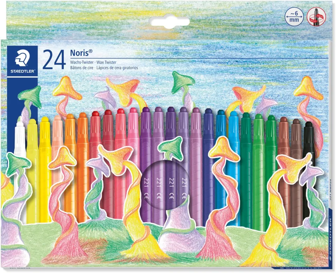 STAEDTLER Noris Wax Twister waskrijt