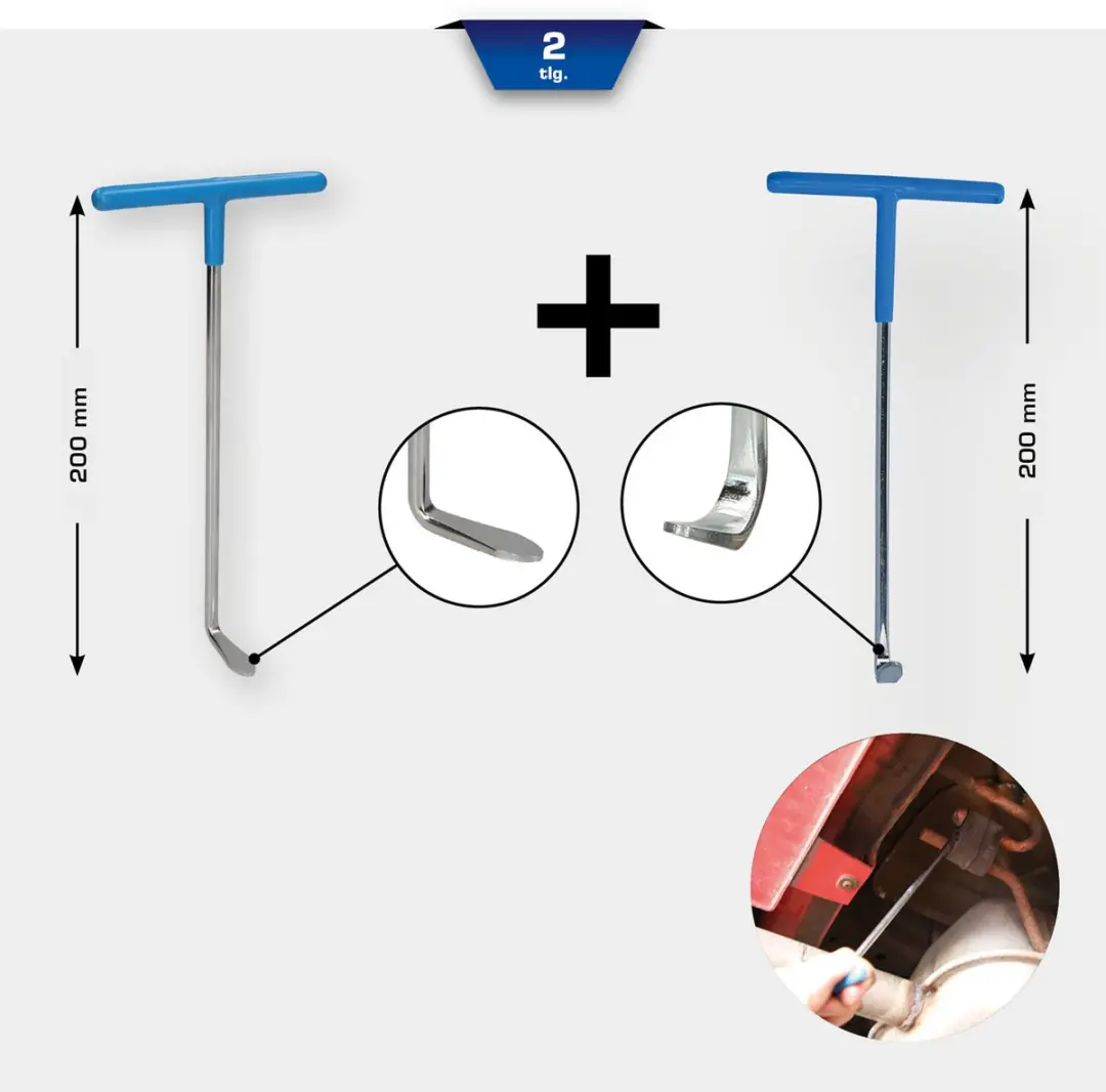 Brilliant Tools BT601050 Uitlaatrekset 2-delig - afbeelding 3 van 5