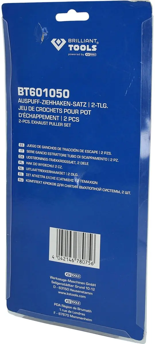 Brilliant Tools BT601050 Uitlaatrekset 2-delig - afbeelding 4 van 5