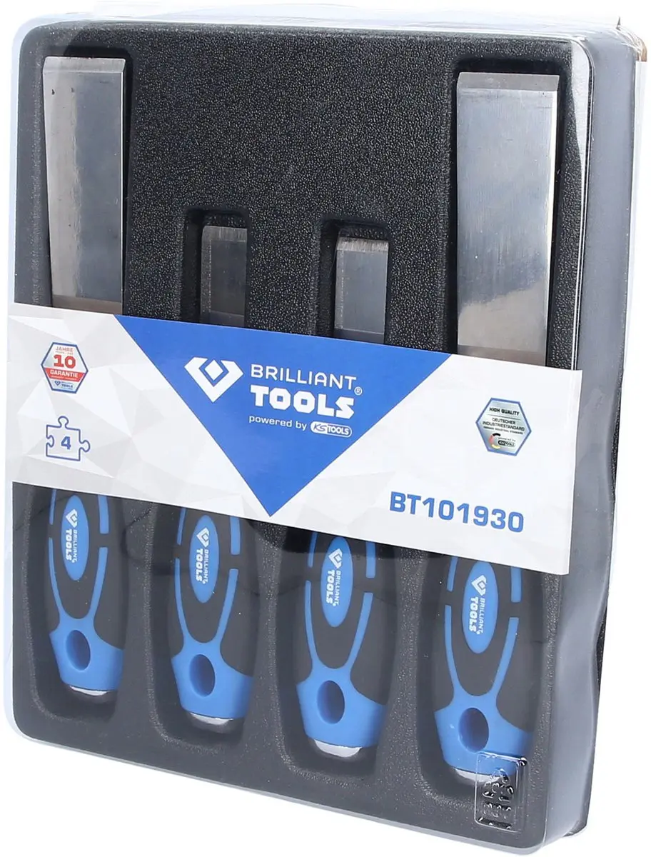 Brilliant Tools BT101930 Universele Schraperset - 4-delig - afbeelding 2 van 4