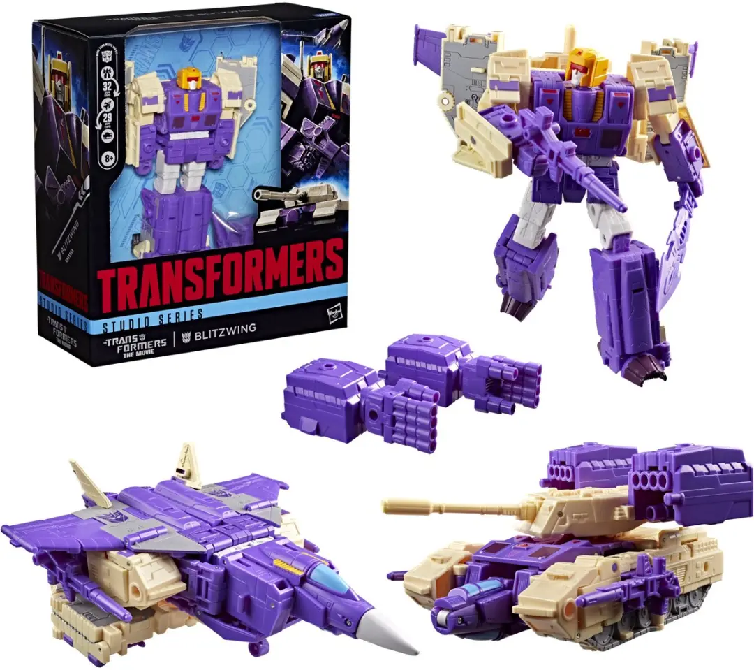 Hasbro Transformers Studio Series Blitzwing Figuur