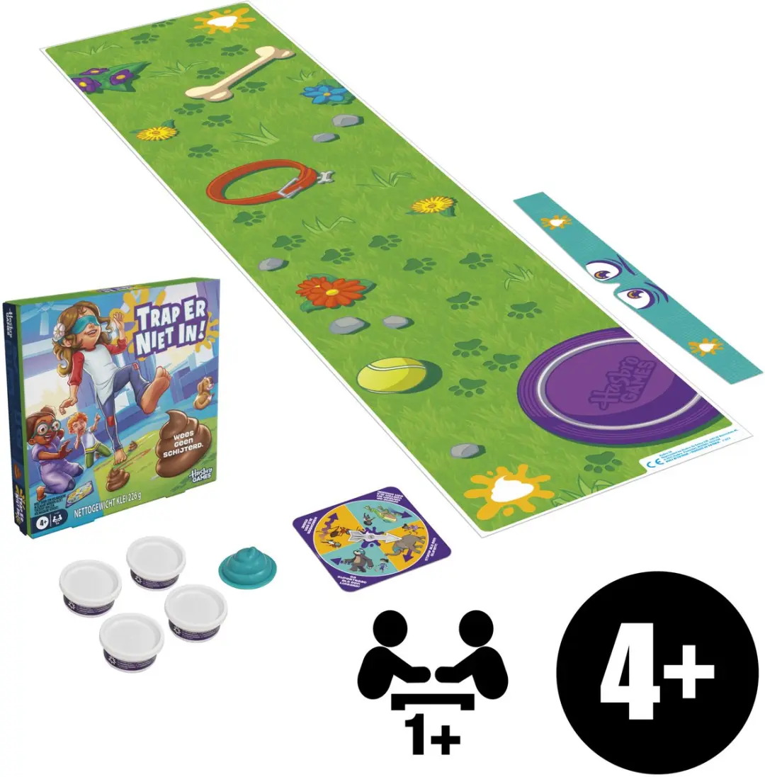 Hasbro Gaming Trap er niet in! Actiespel - 6 Spelers - afbeelding 4 van 5