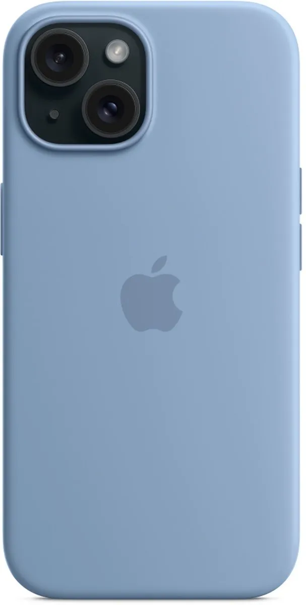 Apple iPhone 15 Siliconenhoesje MT0Y3ZM/A - Winter Blue
