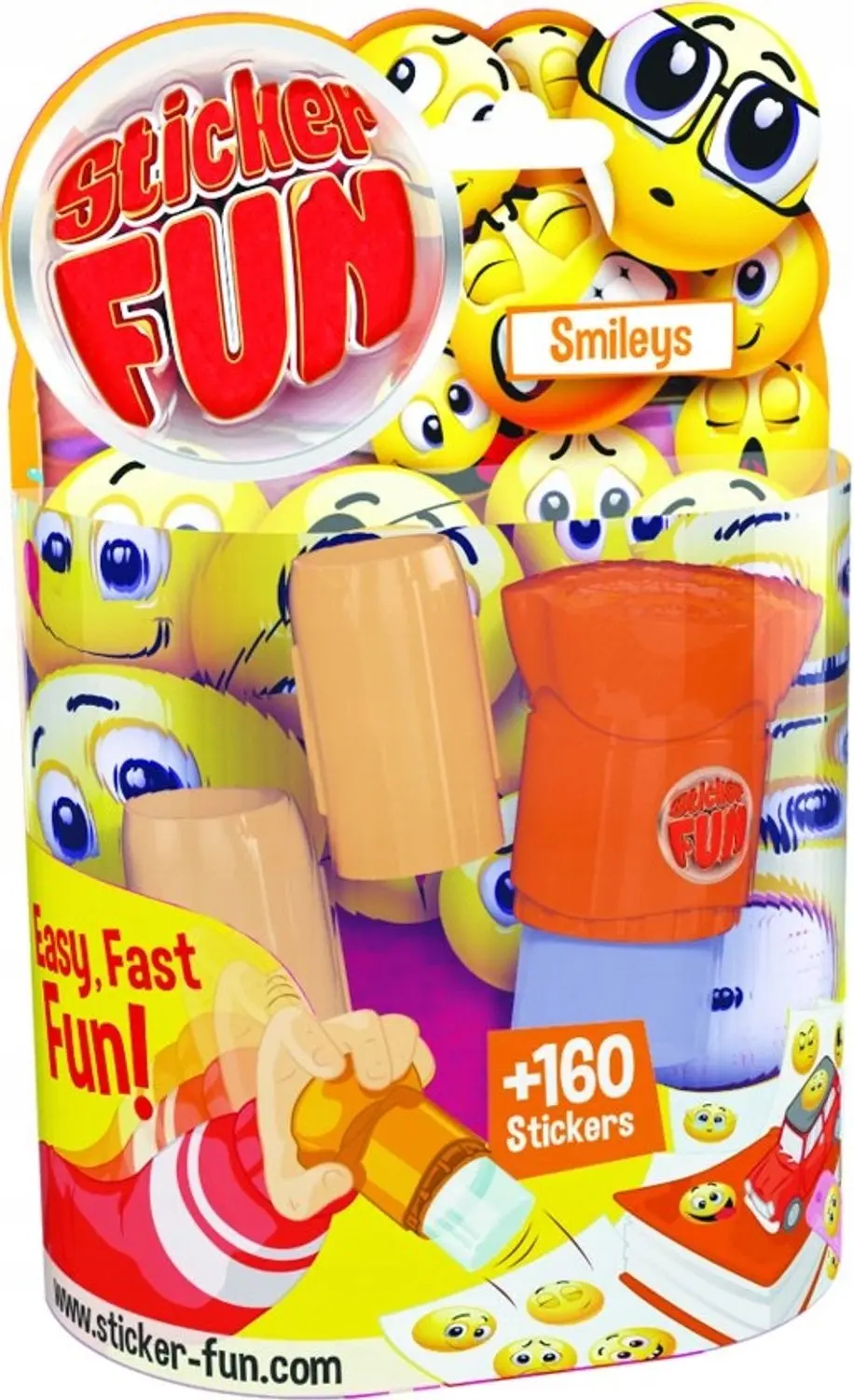 Goliath Sticker Fun Smiley - 160 Stickers - afbeelding 2 van 4