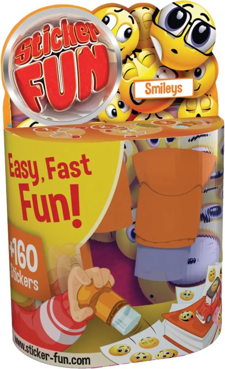 Goliath Sticker Fun Smiley