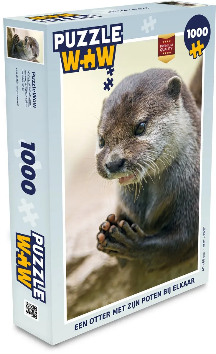 PuzzleWow Legpuzzel 1000 Stuks