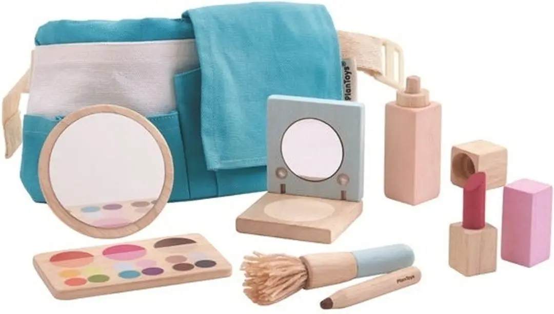 PlanToys Houten Speelgoed Make-up set.