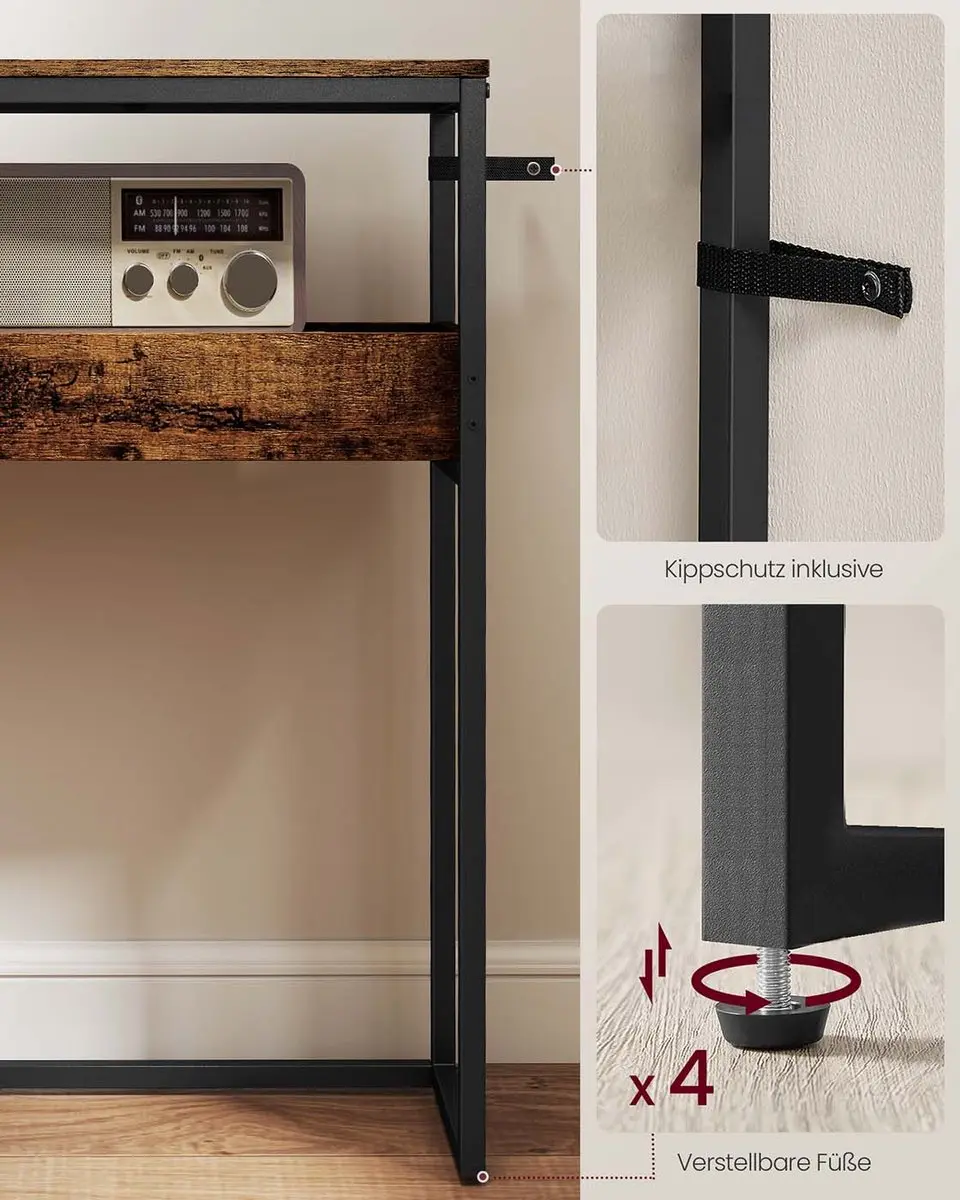 Songmics Consoletafel LNT091K01 - Smal - afbeelding 5 van 6