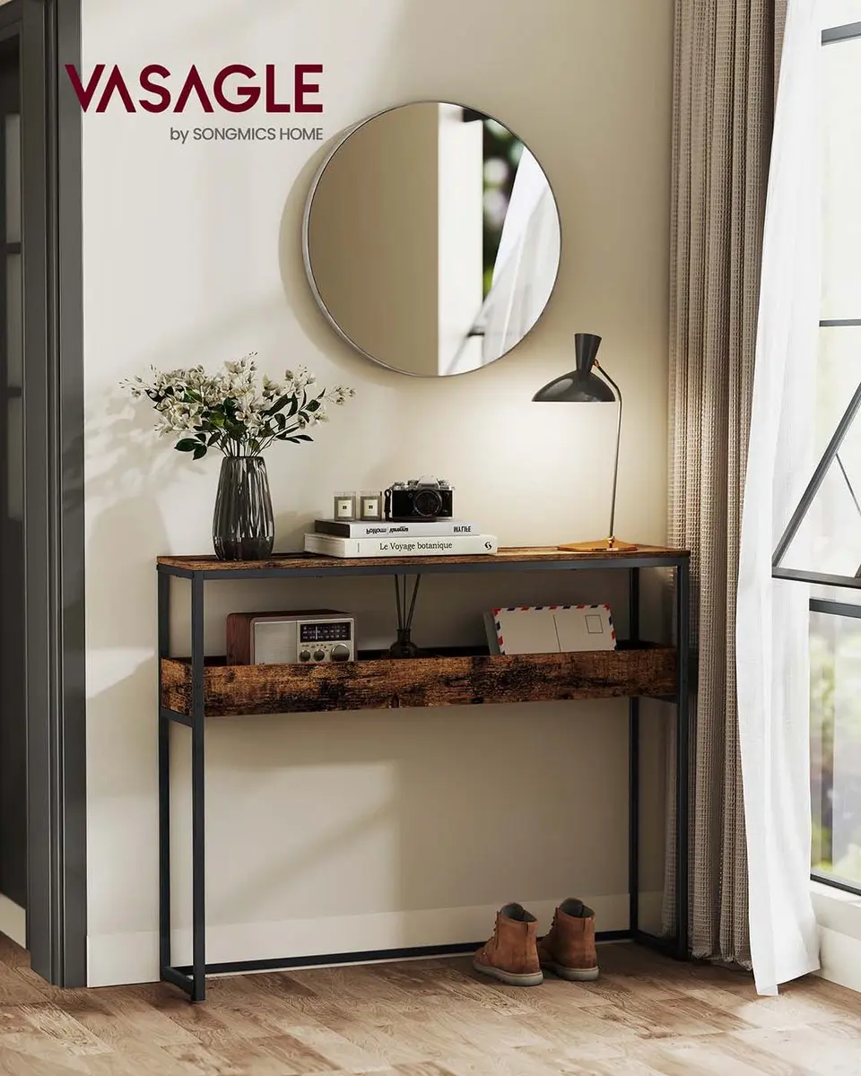 Songmics Consoletafel LNT091K01 - Smal - afbeelding 2 van 6