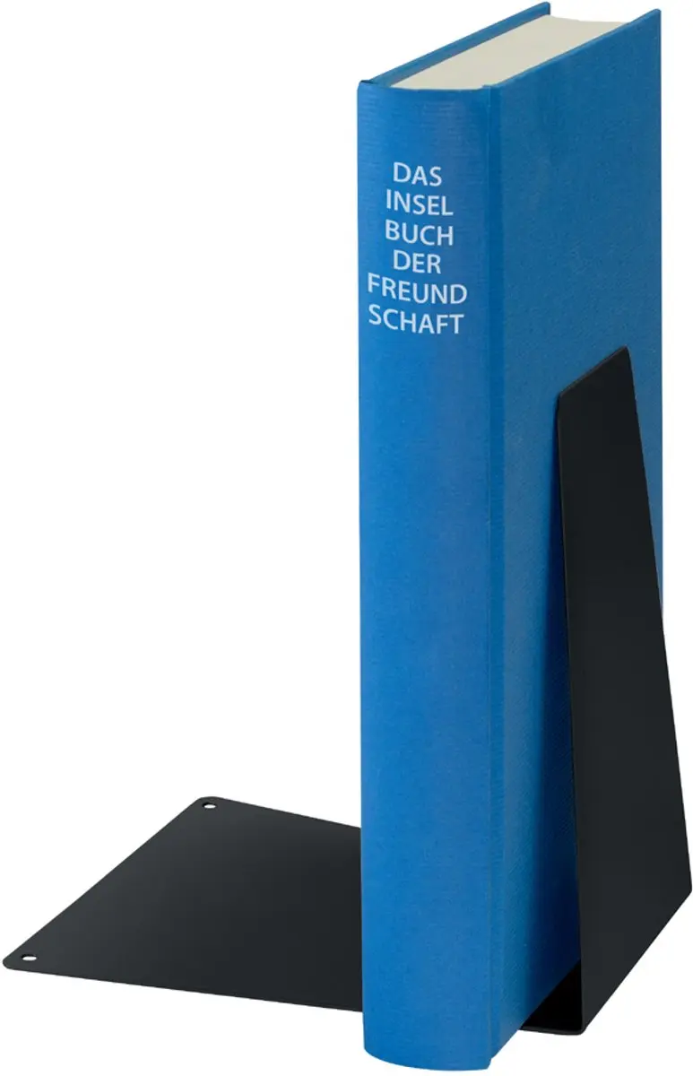 Leitz Boekensteun 125x145x140mm Zwart