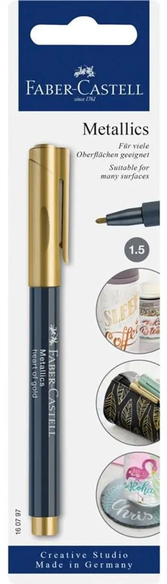Faber Castell #Marker FC metallic gold