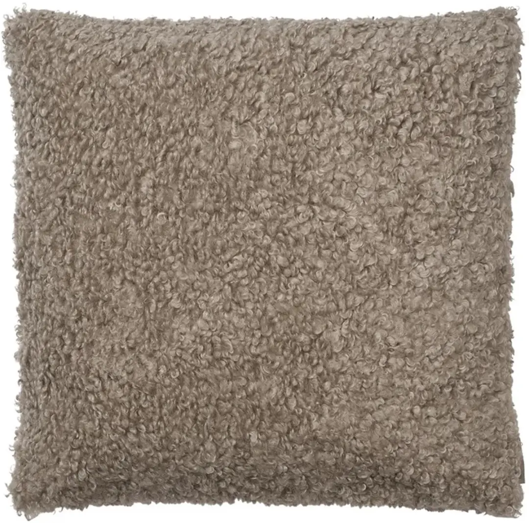 Blomus Teddy kussen gevuld 50x50cm fungi