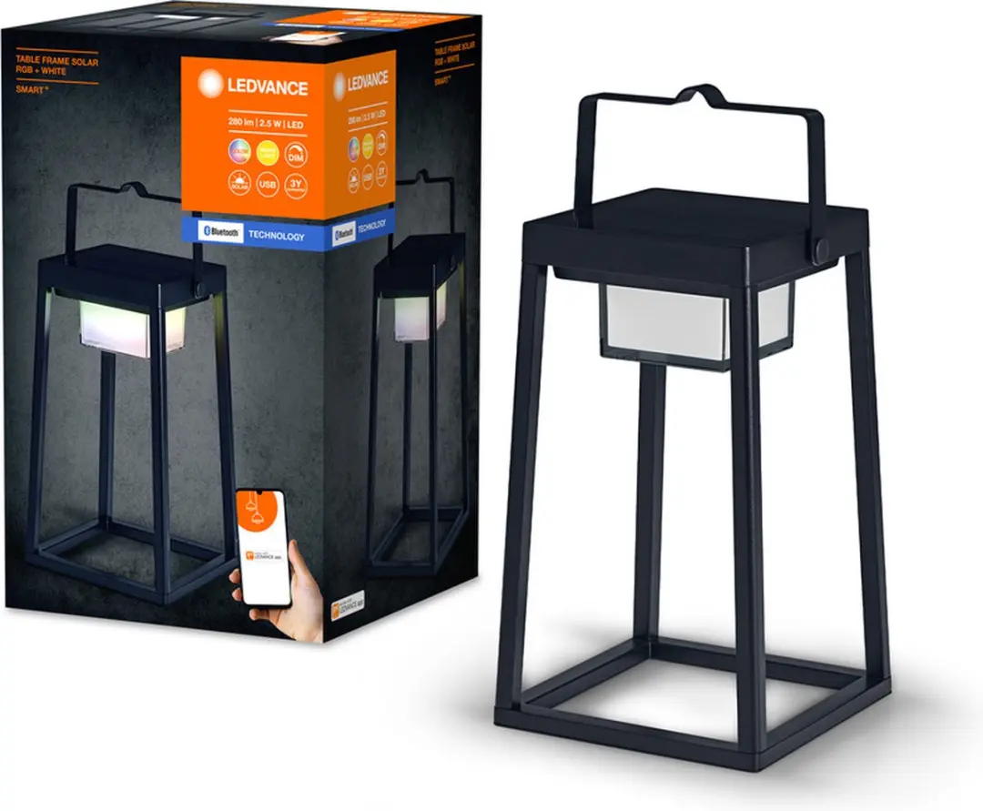 LEDVANCE SMART+ Outdoor Bluetooth Tafellamp - RGBW 200lm - afbeelding 5 van 5