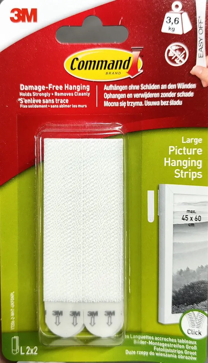 3M Command ophangstrips