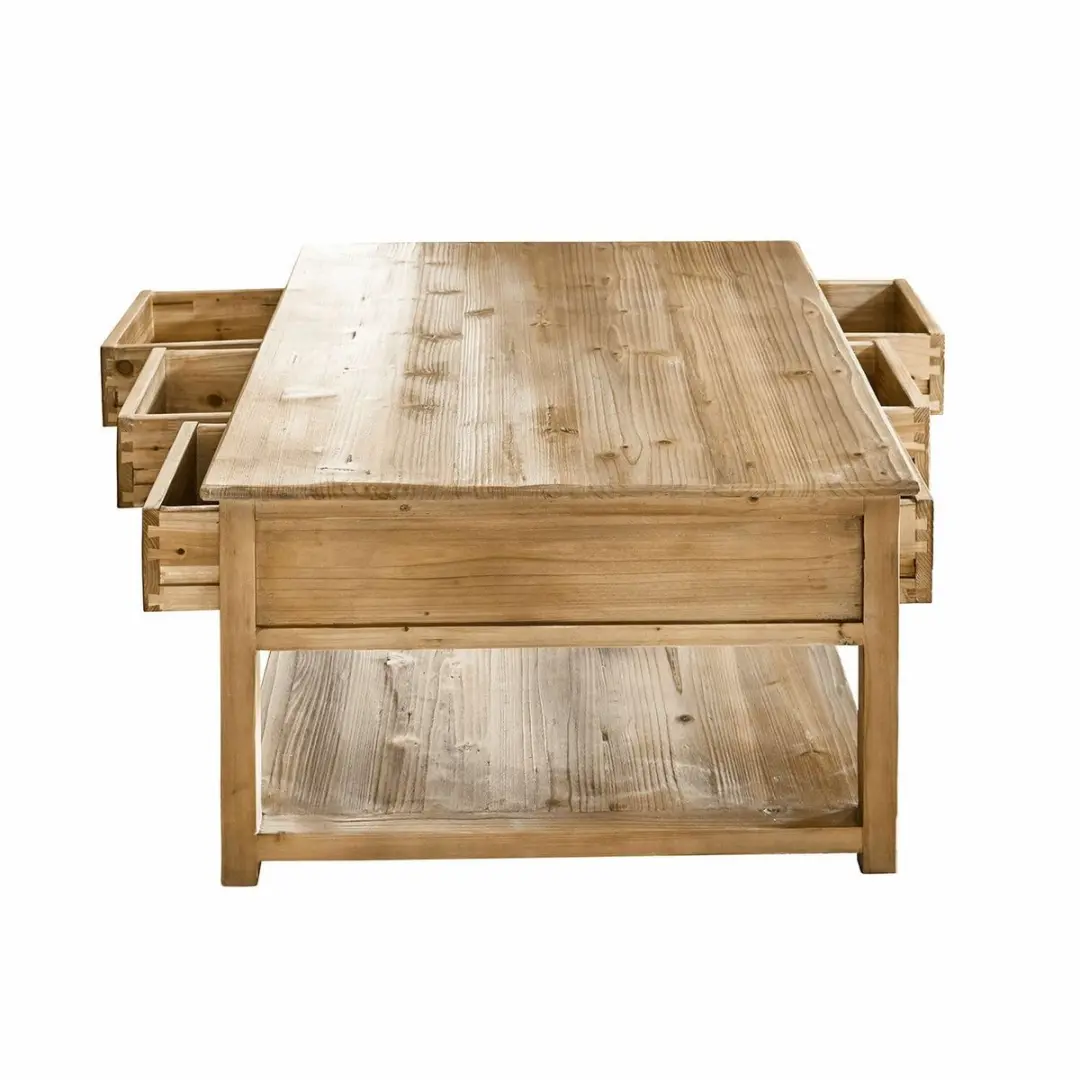 Loberon Etienne Salontafel - Bruin - afbeelding 2 van 6