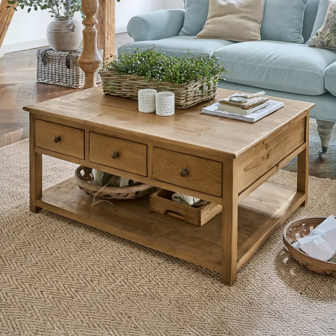 Loberon Etienne Salontafel - Bruin - afbeelding 4 van 6