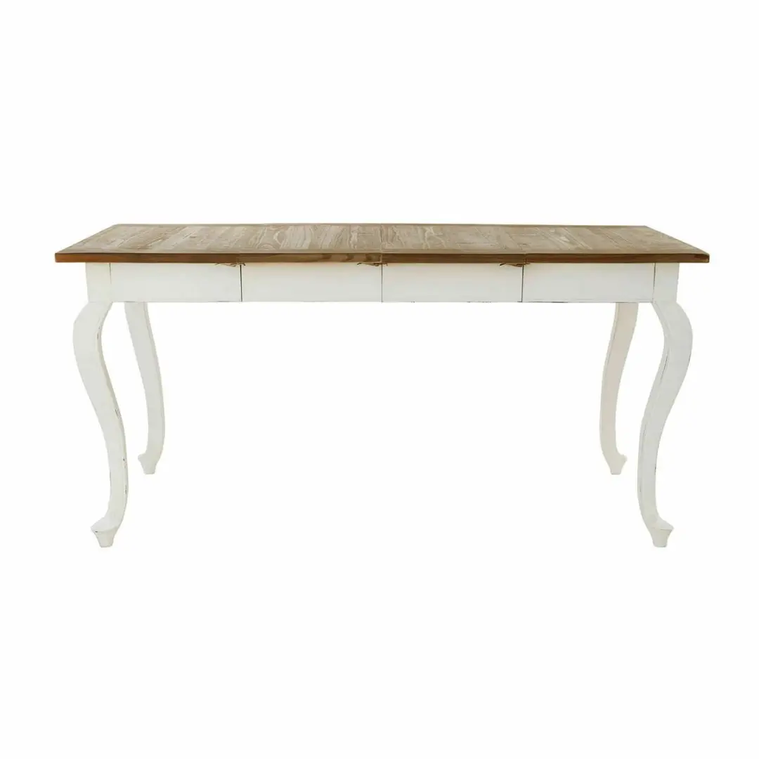 Loberon Tafel Plaish antiekwit/bruin - afbeelding 2 van 6