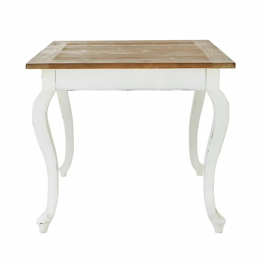Loberon Tafel Plaish antiekwit/bruin - afbeelding 6 van 6