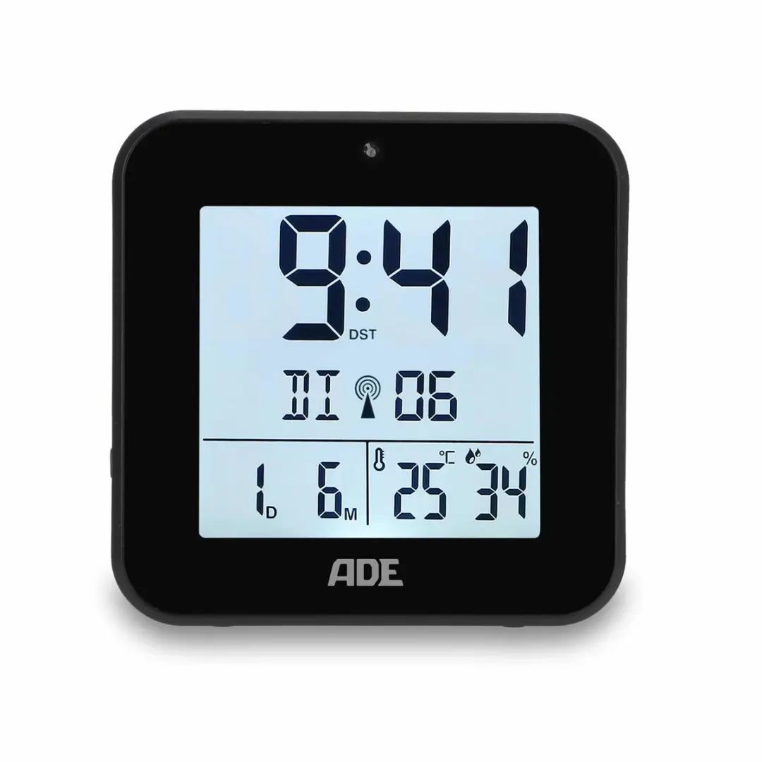 Ade radio wekker digitaal met batterij