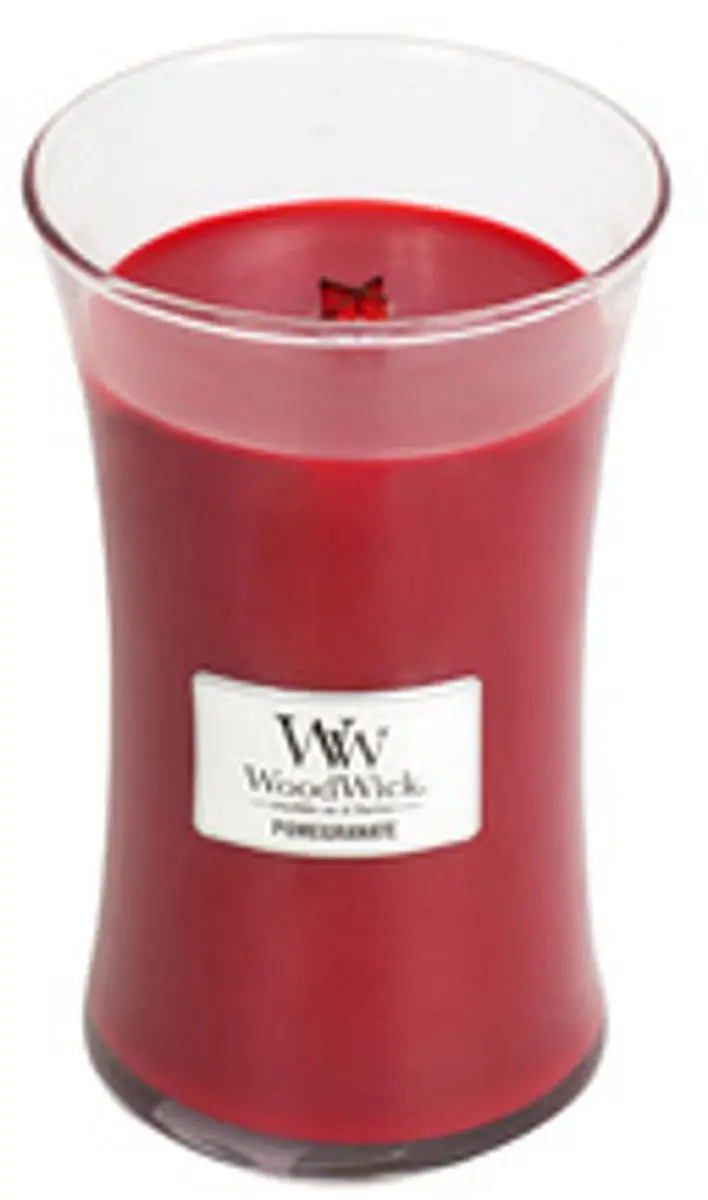 WoodWick Pomegranate Geurkaars - Rood - afbeelding 4 van 4