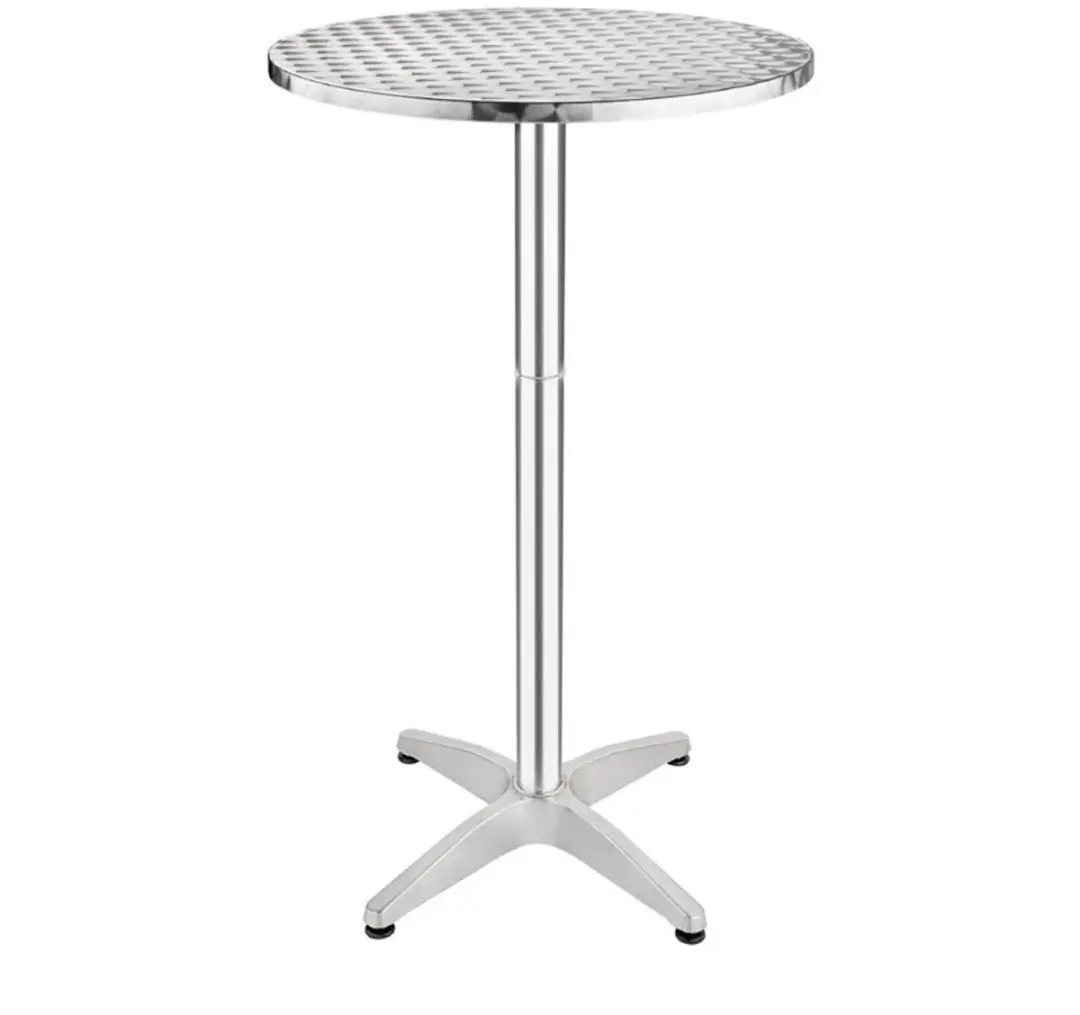Bolero Ronde RVS Statafel 60cm U502