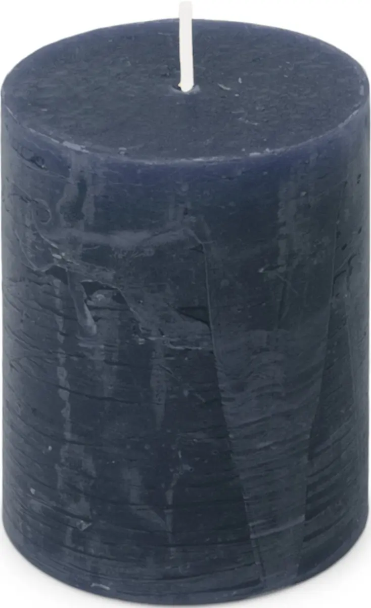 Spaas Rustiek Kaars 70/95mm Donkerblauw