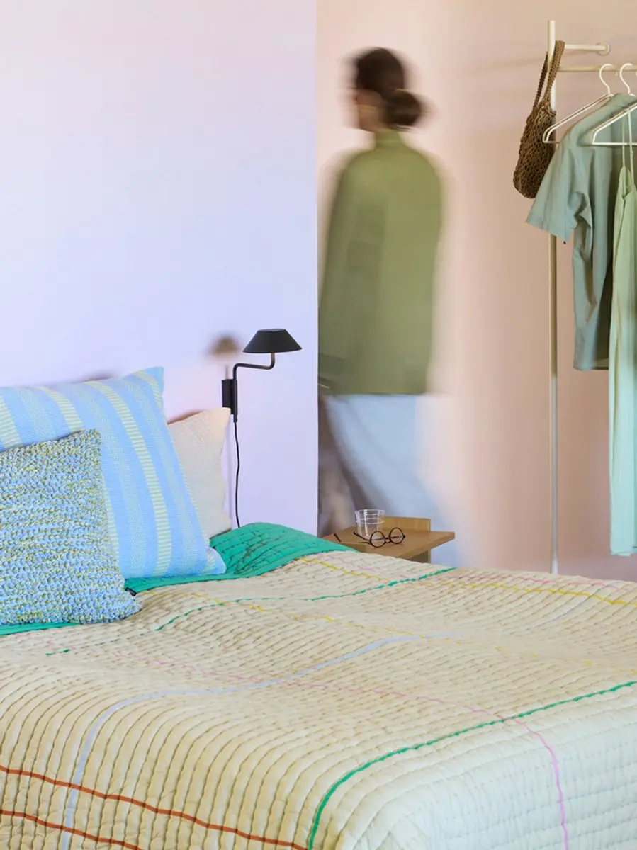 Hübsch Sen Bedsprei Sand 260x260cm - afbeelding 4 van 4
