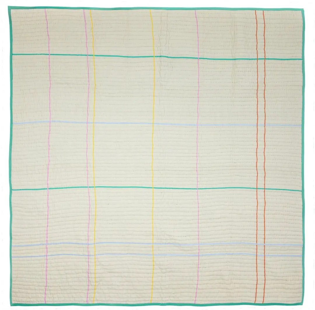 Hübsch Sen Bedsprei Sand 260x260cm